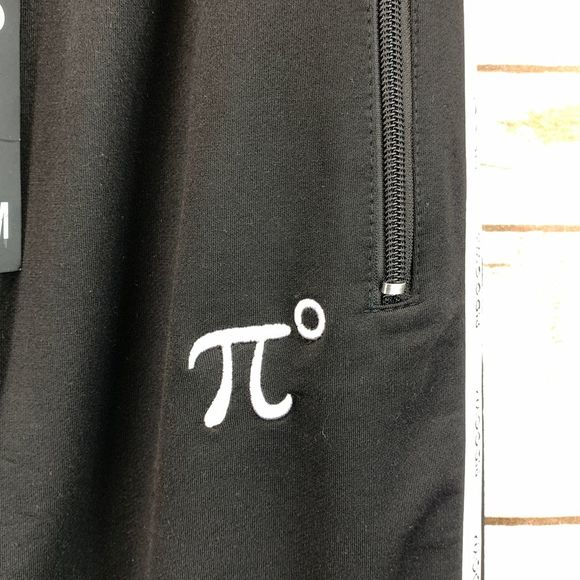 PIDOGYM Slim Striped Joggers/Sweatpants, Black, - Picture 4 of 5